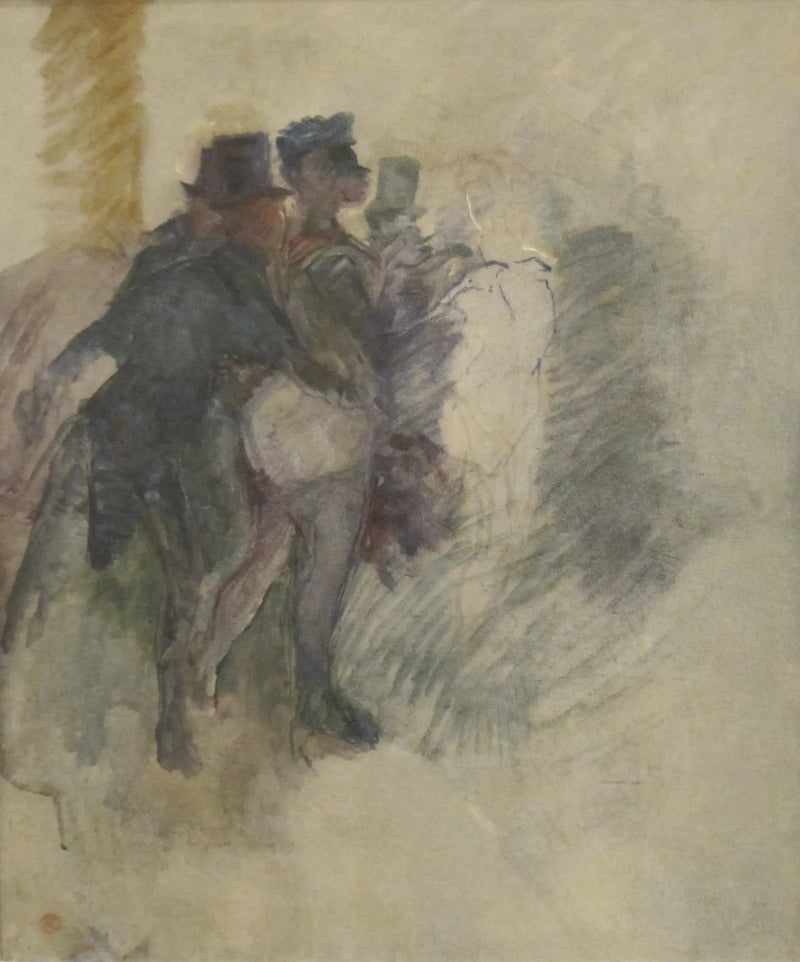 El Baile de Máscaras en el Elysée Montmartre - Henri de Toulouse-Lautrec