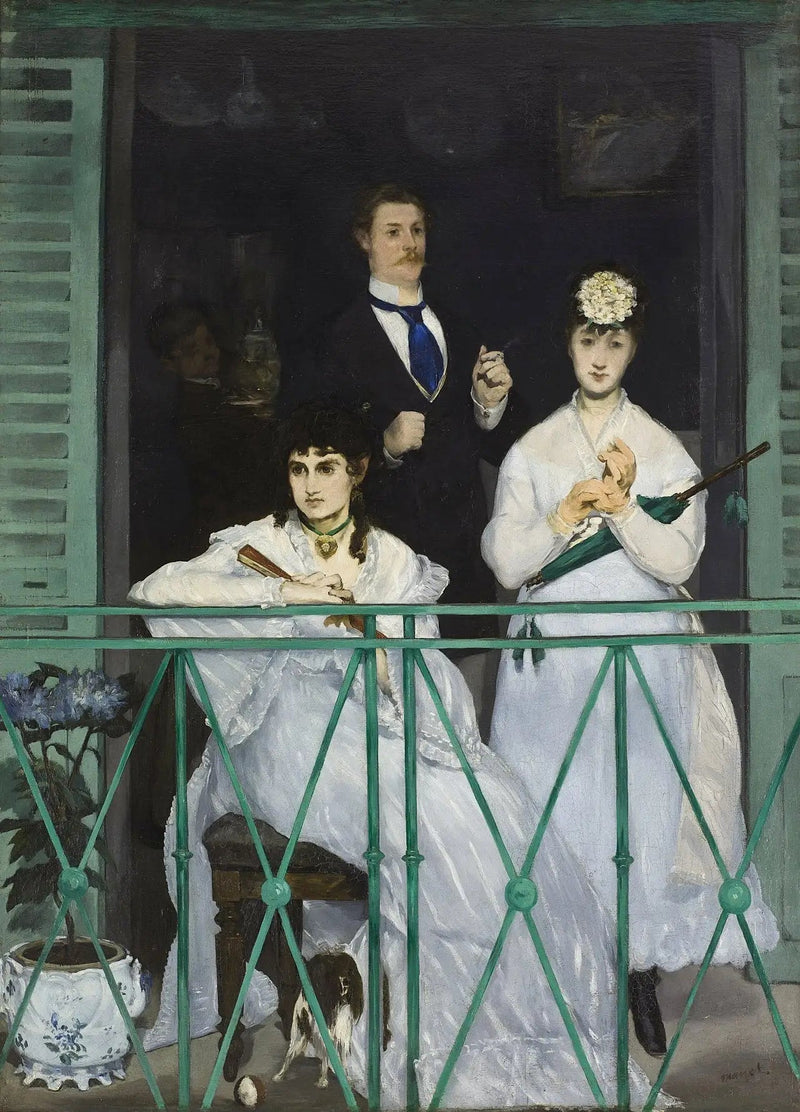 El Balcón - Édouard Manet