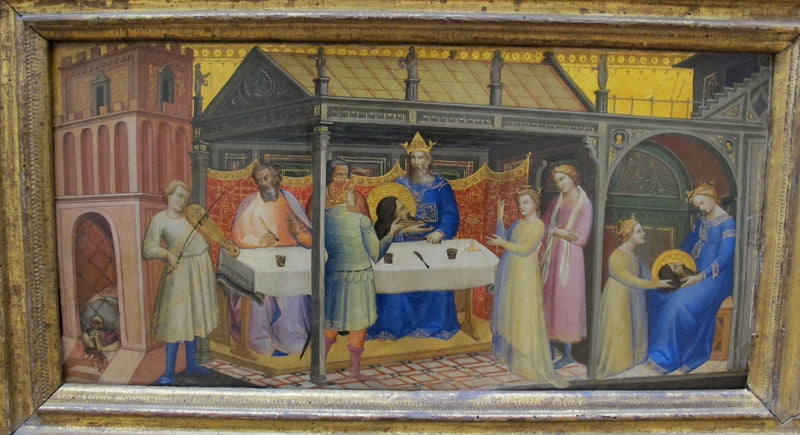 La Banquete de Herodes - Lorenzo Monaco
