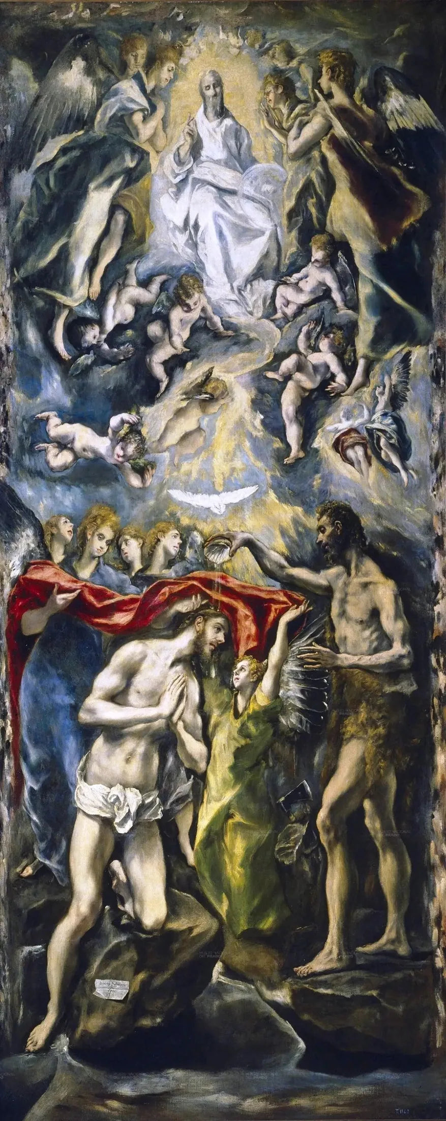 El Bautismo de Cristo - El Greco