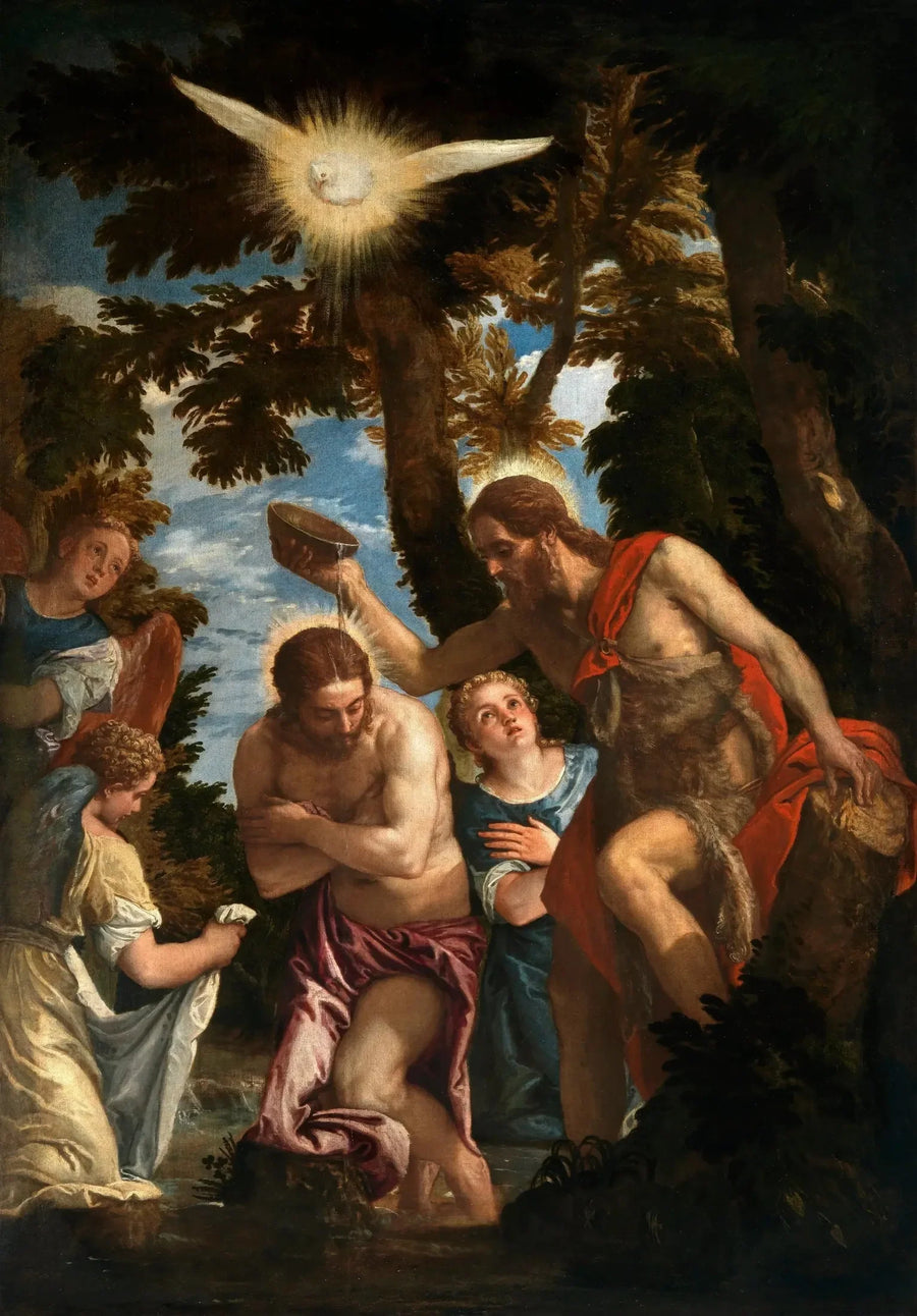 El bautismo de Cristo - Paul Véronèse