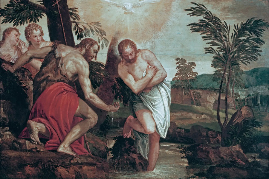 El bautismo de Cristo - Paul Véronèse
