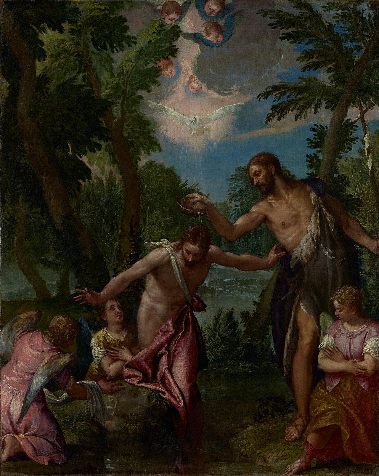 Le Baptême du Christ - Paul Véronèse - Alpha Reproduction
