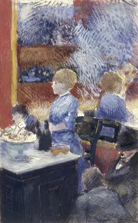 El bar en las Folies-Bergère - Jean-Louis Forain