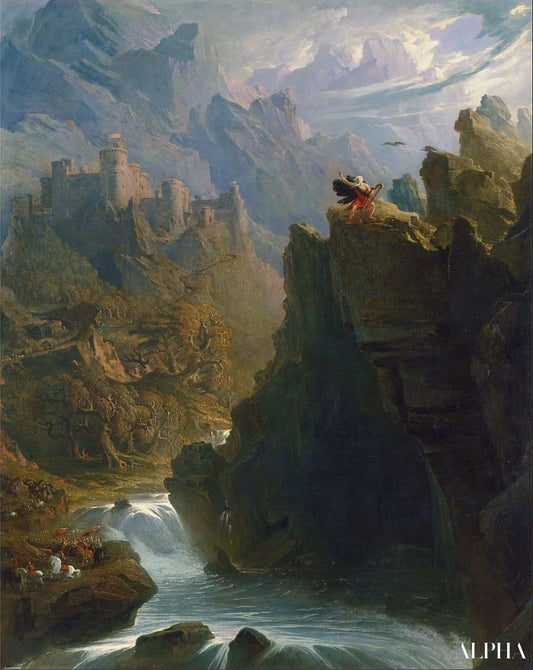 Le Bard - John Martin - Reproductions de tableaux et peintures haut de gamme