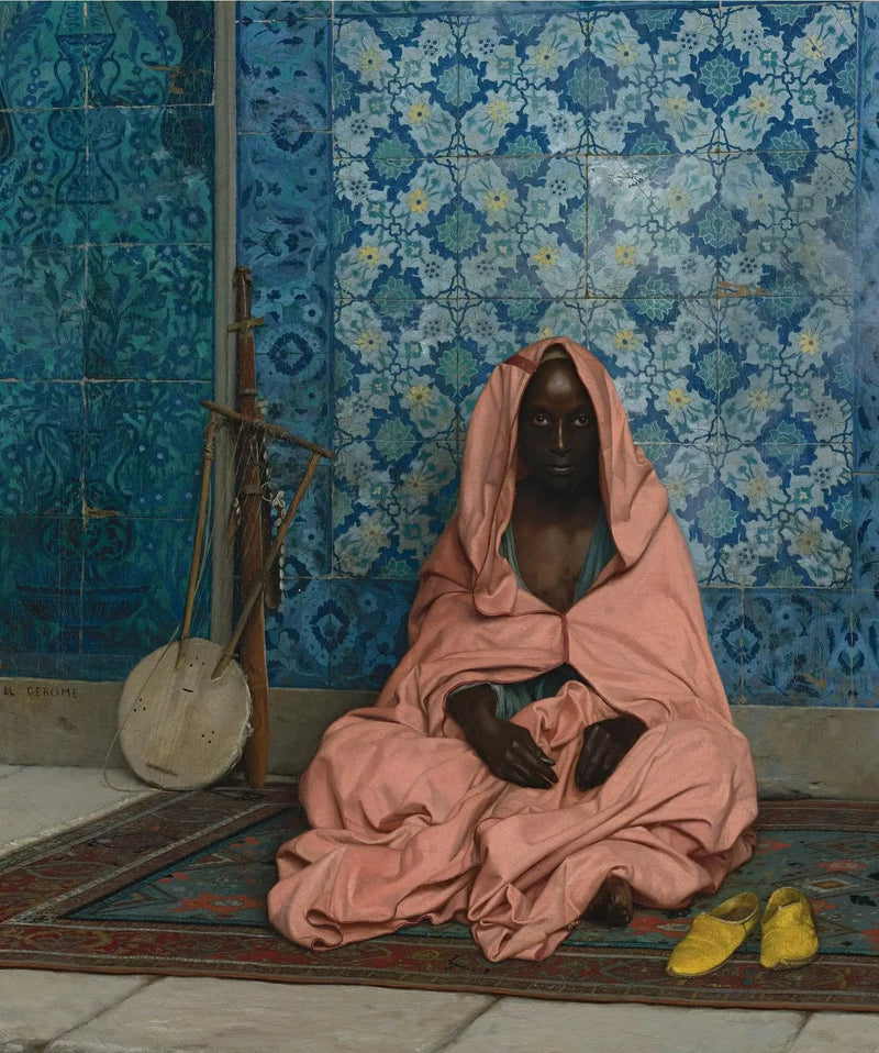 El Bardo negro - Jean-Léon Gérôme