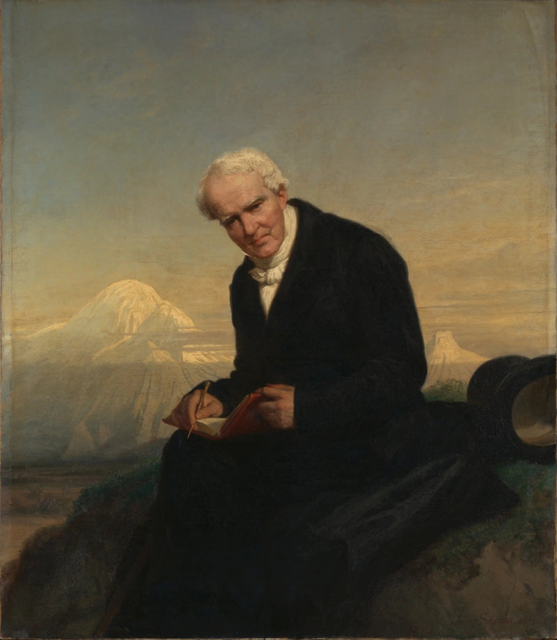 El barón Alexander von Humboldt - Julius Schrader