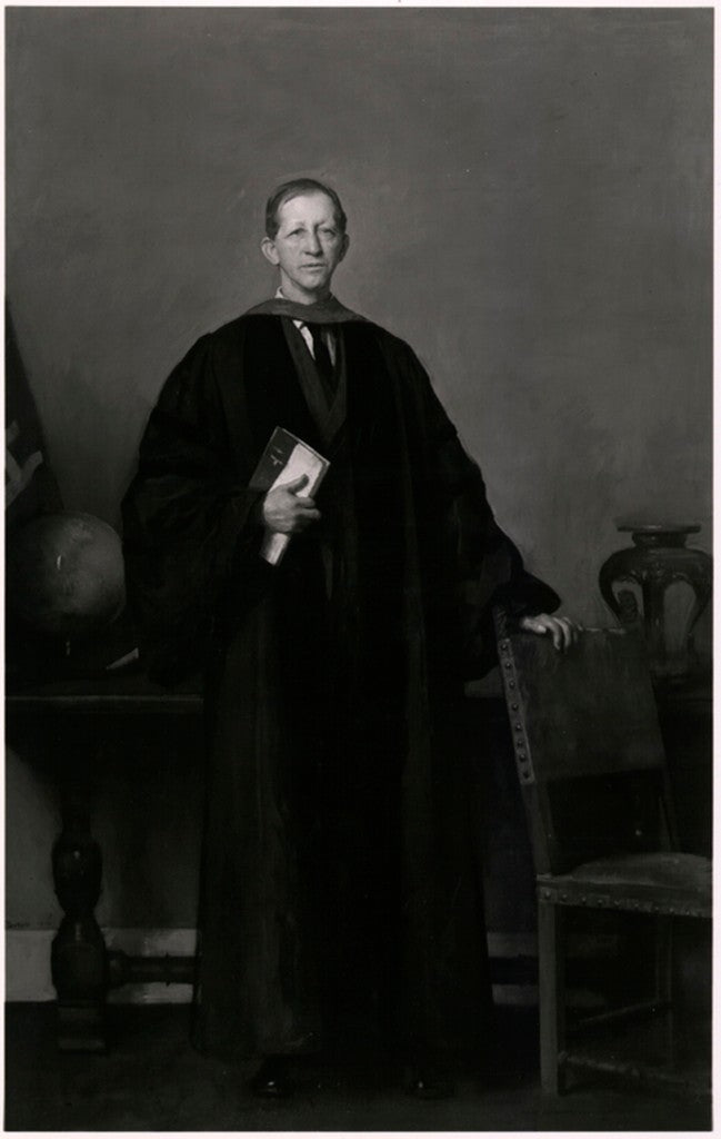 El Barón Russell Briggs (1855-1934) - Edmund Charles Tarbell