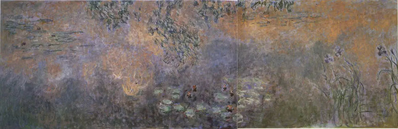 El Estanque de los Nenúfares con iris - Claude Monet