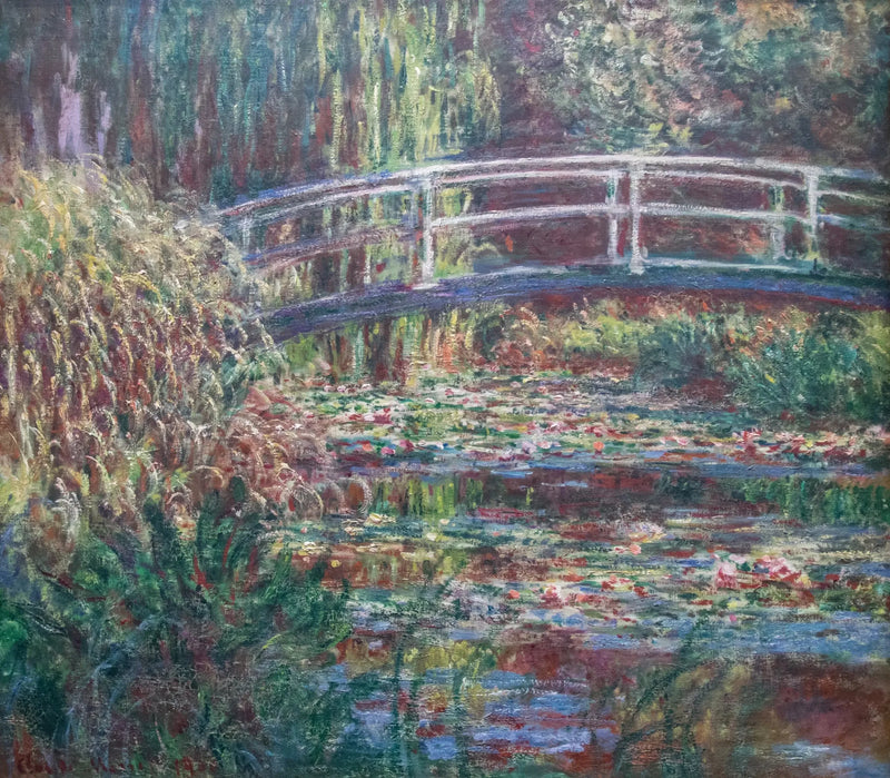 El Estanque de los Nenúfares, Armonía rosa - Claude Monet