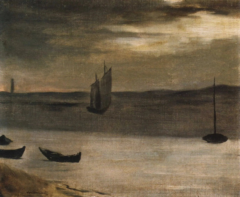 El estanque de Arcachon - Édouard Manet