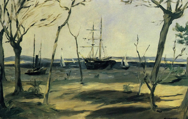 El Estanque de Arcachon - Édouard Manet