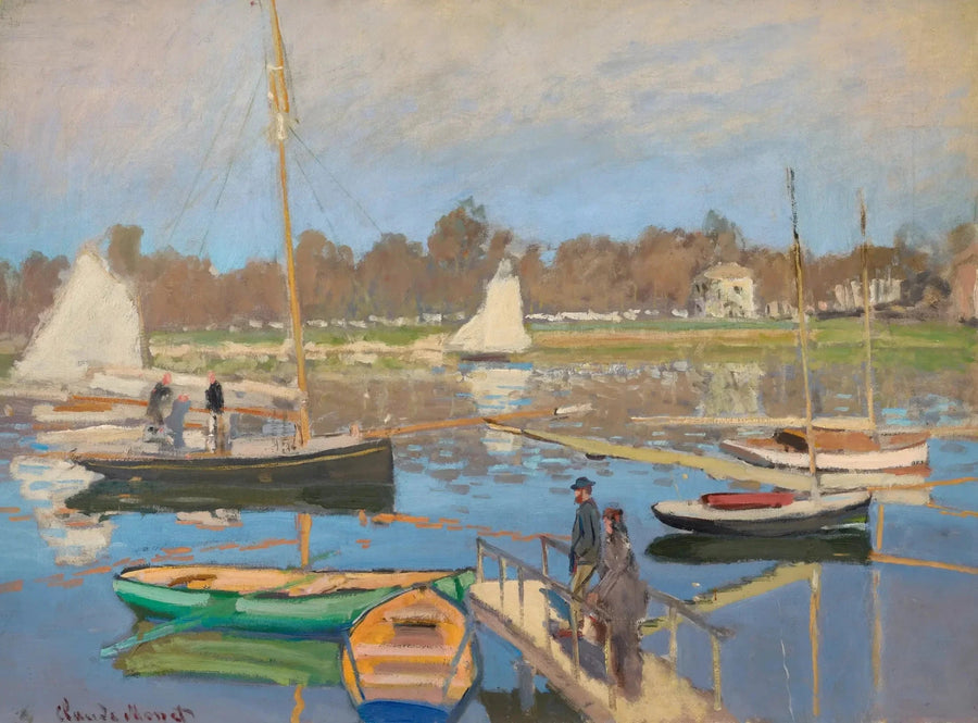 La cuenca Argenteuil W326 - Claude Monet
