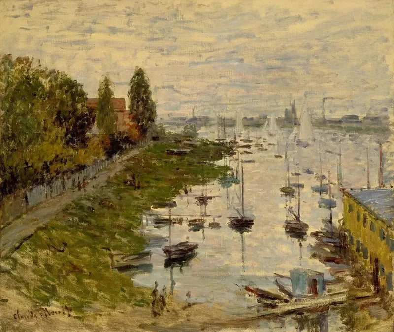 La cuenca Argenteuil W335 - Claude Monet