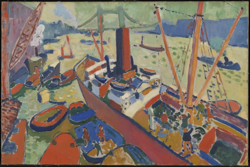 El Estanque de Londres - André Derain