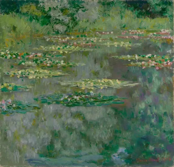El estanque de los nenúfares - Claude Monet