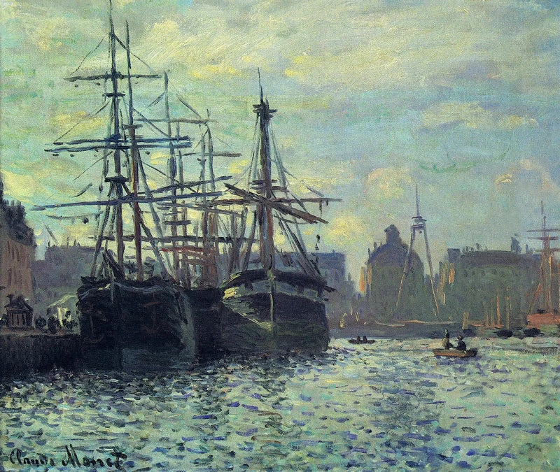 La cuenca del comercio, Le Havre W294 - Claude Monet