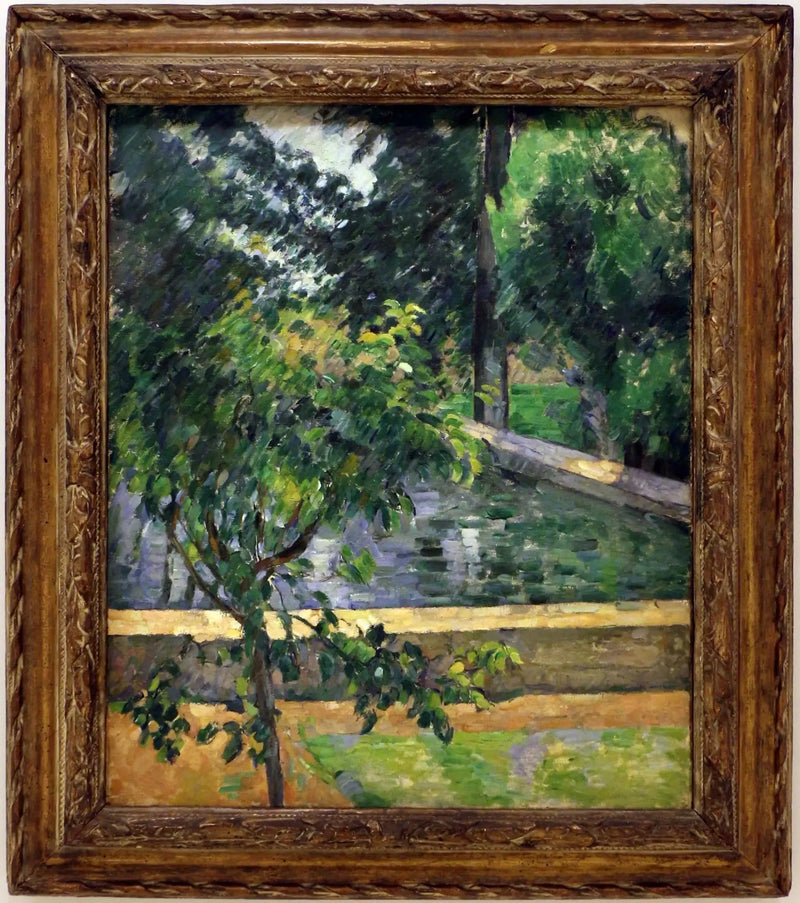 El Cuenca del Jas de Bouffan - Paul Cézanne