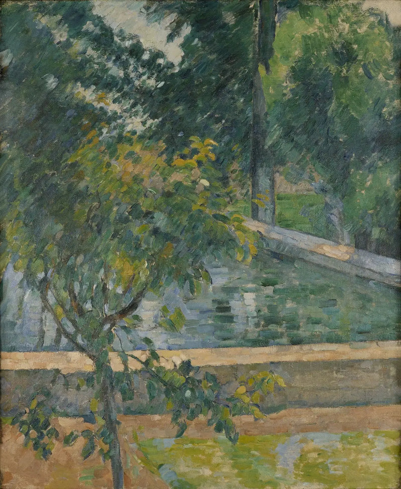 El Cuenca del Jas de Bouffan - Paul Cézanne