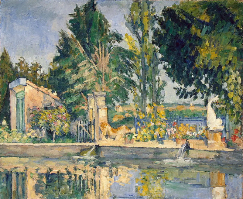 El Estanque del Jas de Bouffan - Paul Cézanne