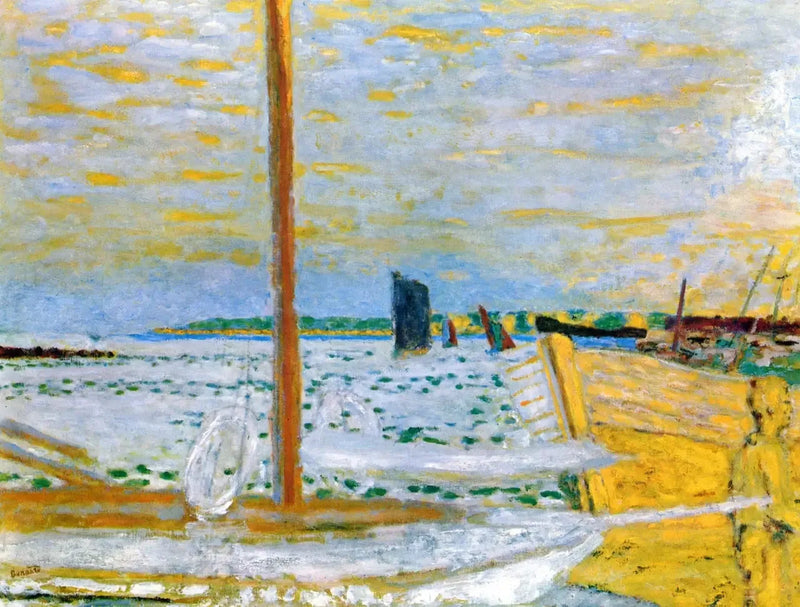 El Barco amarillo - Pierre Bonnard