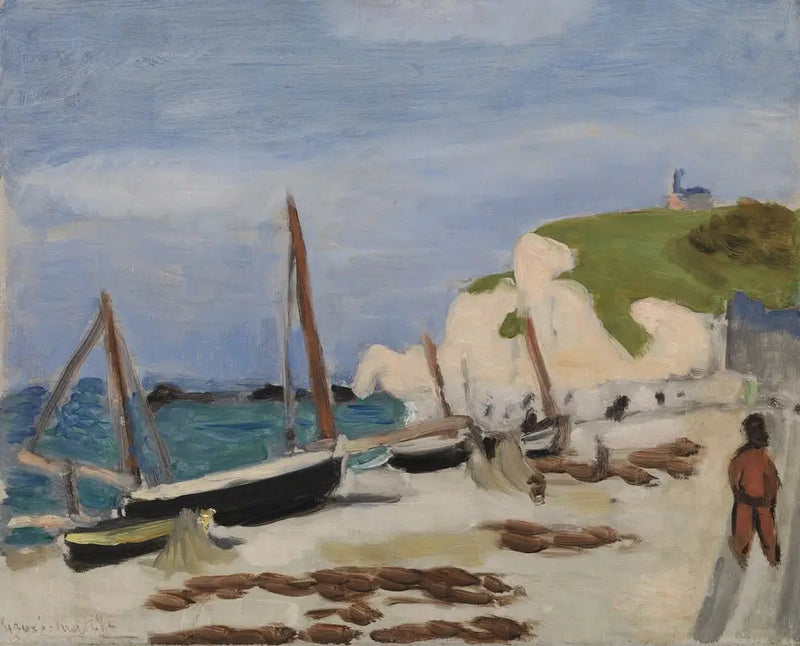 El Barco Negro (El Barco negro) - Henri Matisse