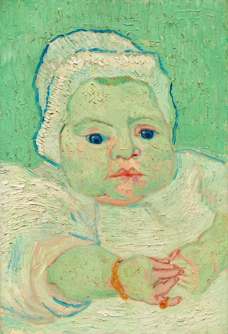 El Bebé Marcelle Roulin. - Vincent van Gogh