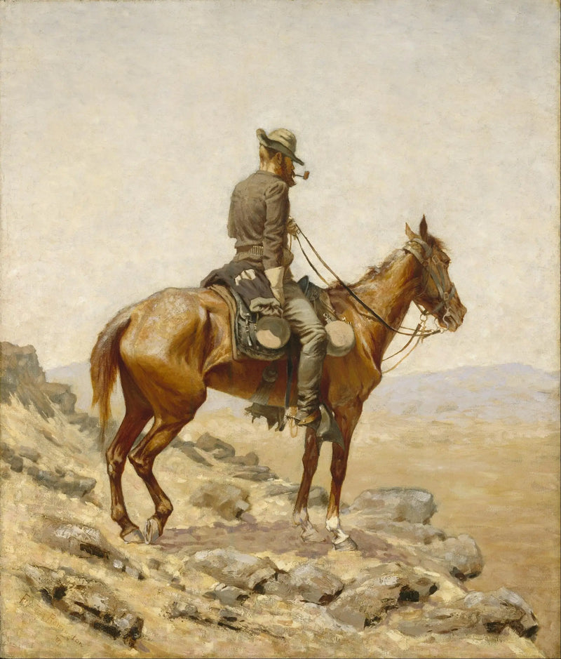 El mirador - Frederic Remington