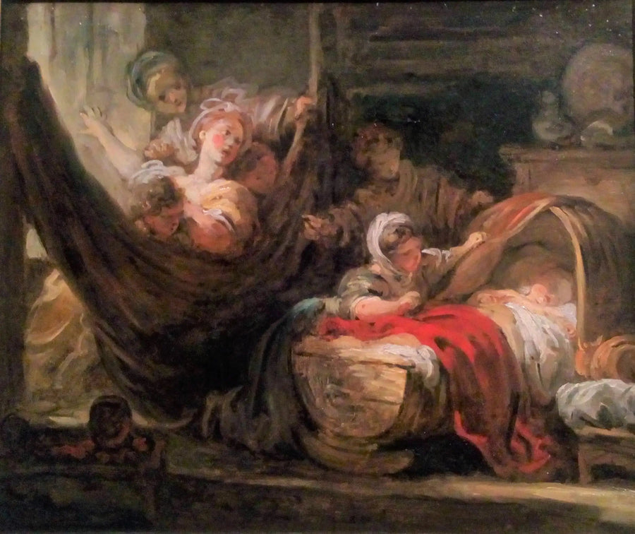 La Cuna - Jean-Honoré Fragonard