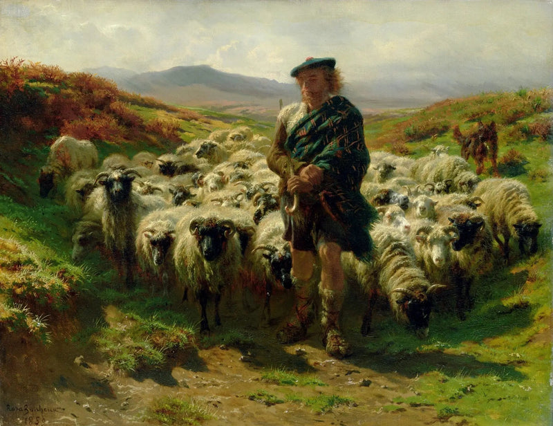 El pastor de las Tierras Altas - Rosa Bonheur