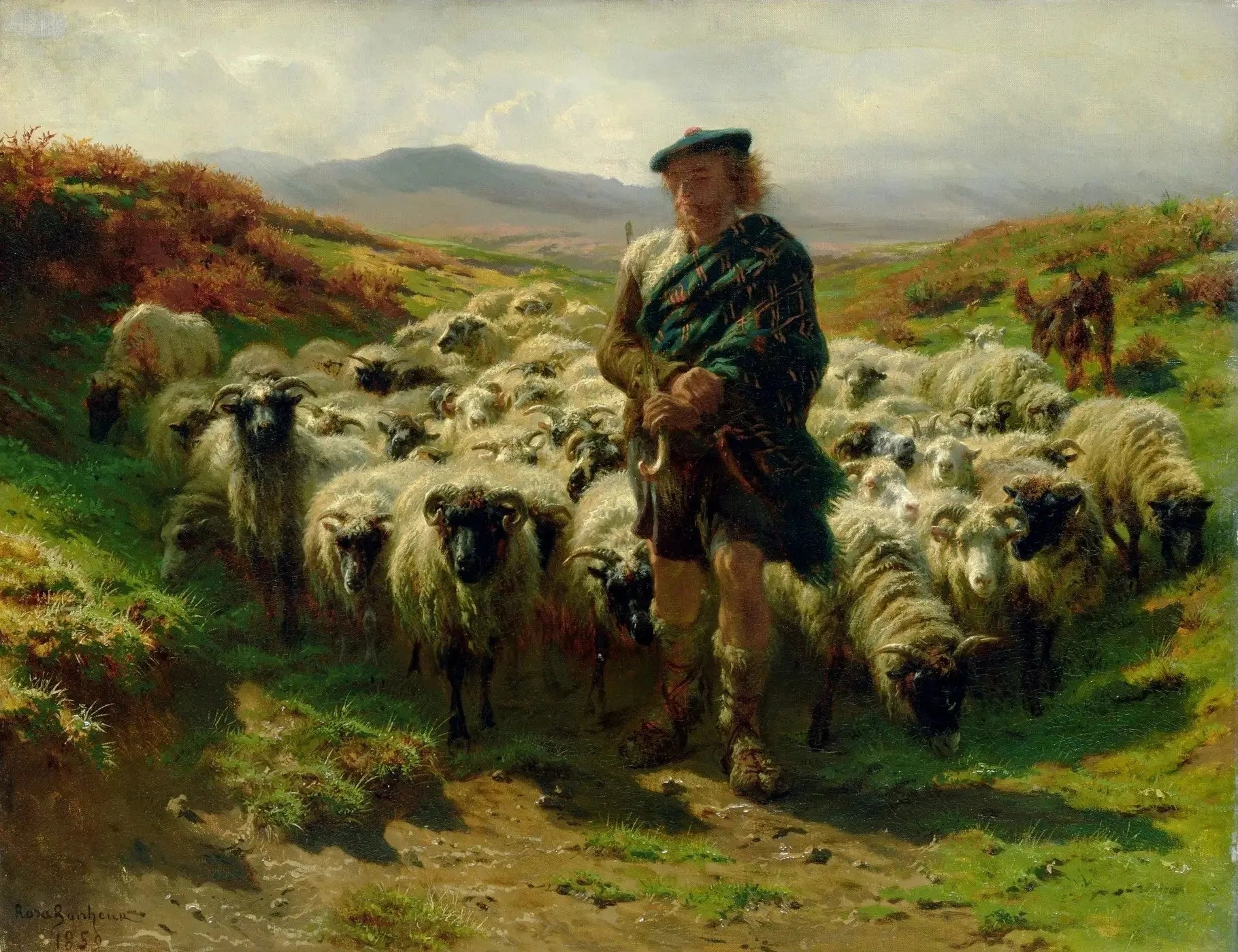 Le berger des Highlands - Rosa Bonheur image 1 reproduction d’œuvre d’art à l’huile