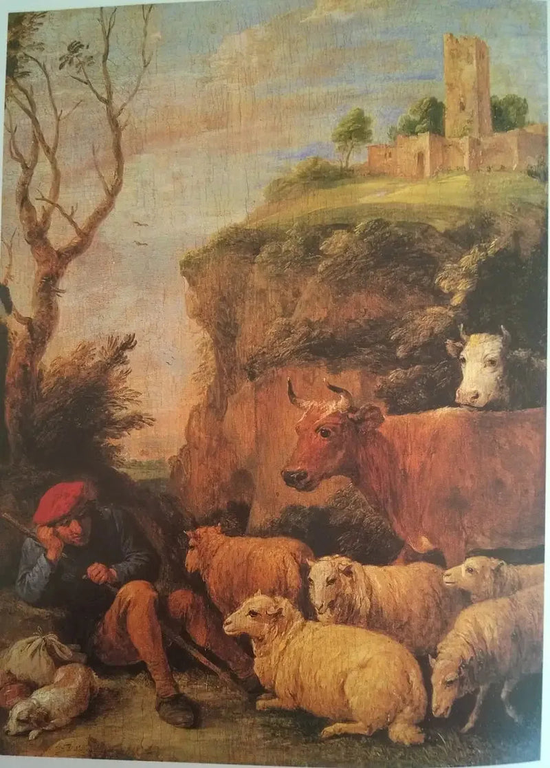 El pastor soñador - David Teniers el Joven