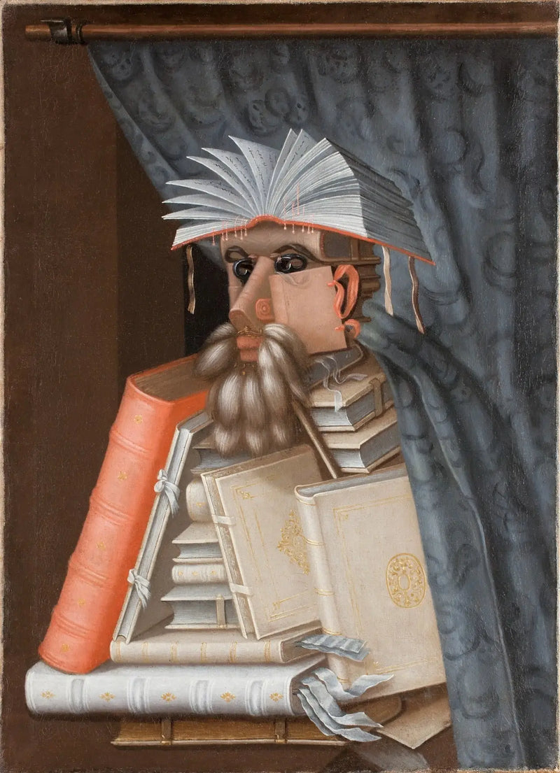 El Bibliotecario - Giuseppe Arcimboldo
