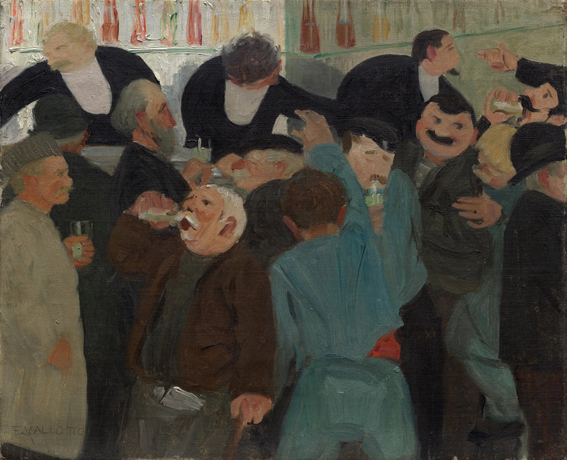 El Bistró - Félix Vallotton