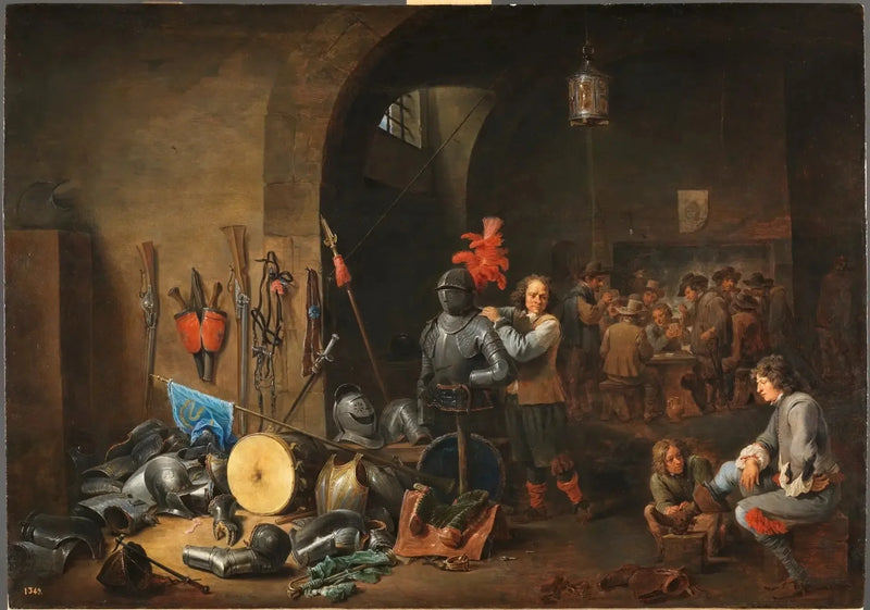 El Bivouac - David Teniers el Joven
