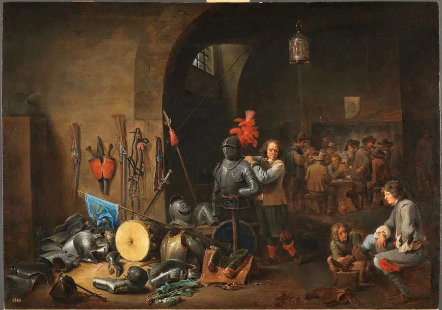 El Bivouac - David Teniers el Joven