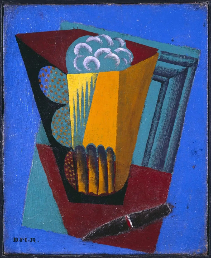 La jarra (Vaso de cerveza) - Diego Rivera