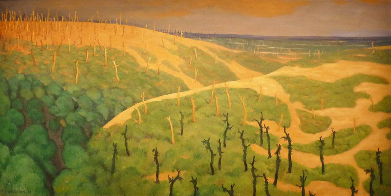 El Bosque de la Gruerie y el Barranco de los Meurissons - Félix Vallotton