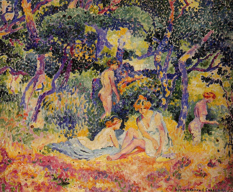 El Bosque - Henri-Edmond Cross