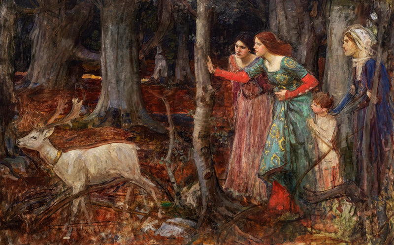 La madera mística - John William Waterhouse