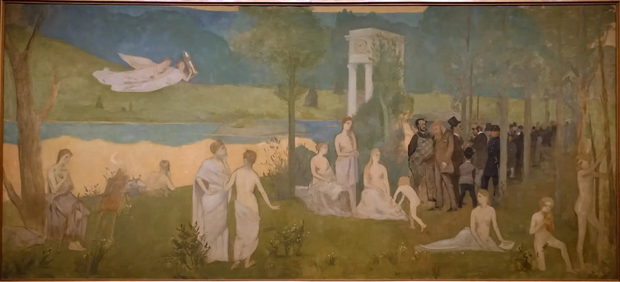 La madera sagrada - Henri de Toulouse-Lautrec