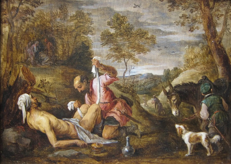 El buen samaritano - David Teniers el Joven