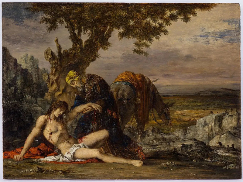 El Buen Samaritano - Gustave Moreau
