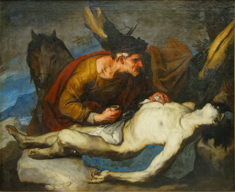 El Buen Samaritano - Luca Giordano