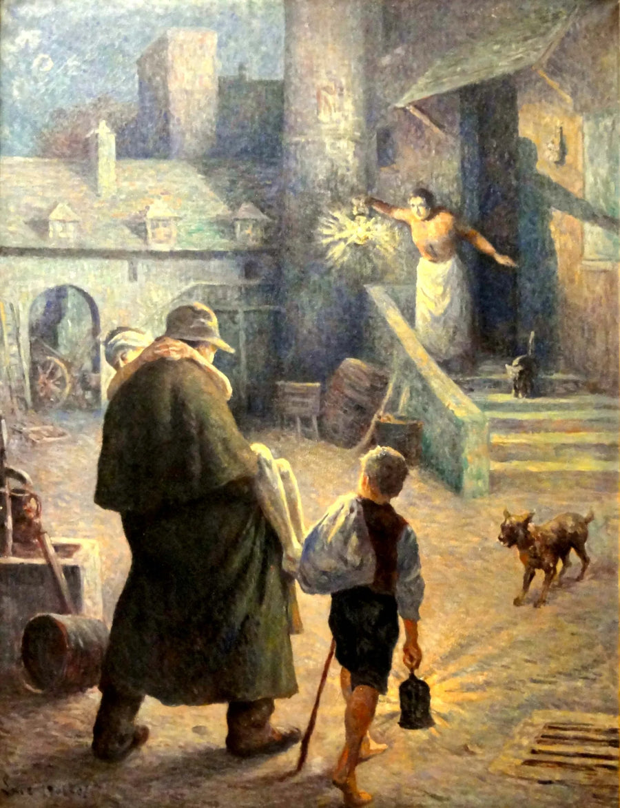 El buen samaritano - Maximilien Luce