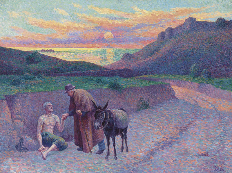 El buen samaritano - Maximilien Luce