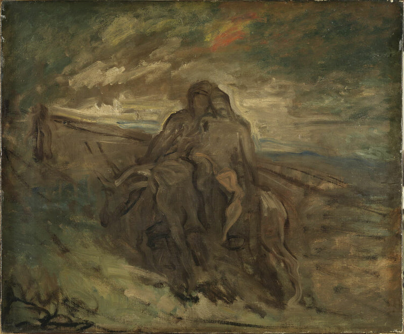 El Buen Samaritano - Théodore Chassériau