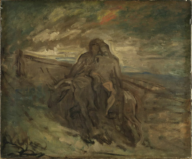 El Buen Samaritano - Théodore Chassériau