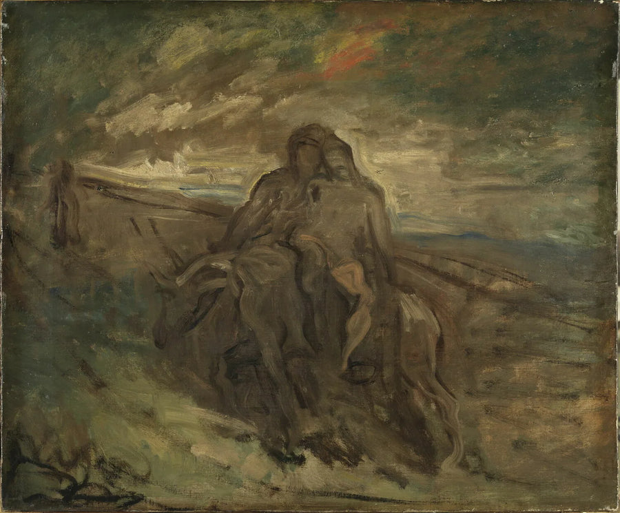 El Buen Samaritano - Théodore Chassériau