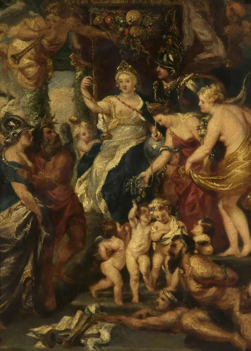La felicidad de la regencia - Peter Paul Rubens